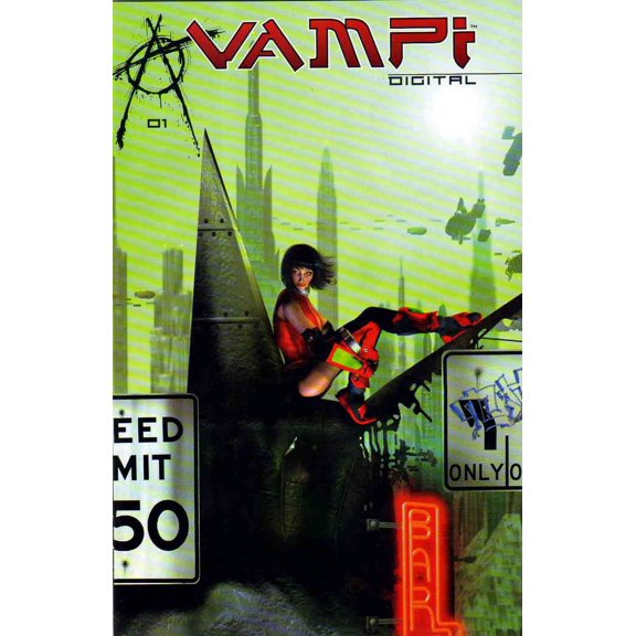 Vampi Digital #1 VF ; Anarchy Comic Book