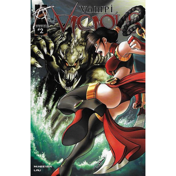 Vampi Vicious #2A VF ; Anarchy Comic Book