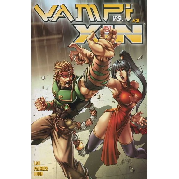 Vampi vs. Xin #2A VF ; Anarchy Comic Book