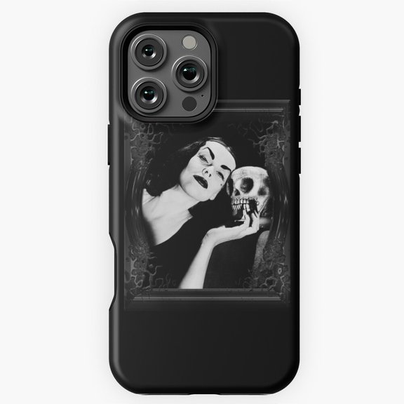 Vampira 6 Vintage Gothic Pinup Phone Case for iPhone 16 15 14 13 12 11 Pro Max M5900566