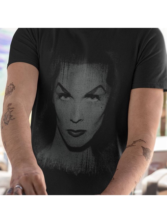 Vampira Face Shirt Horror T Shirt Cool Vampire Unisex T-Shirts Classic Horror To