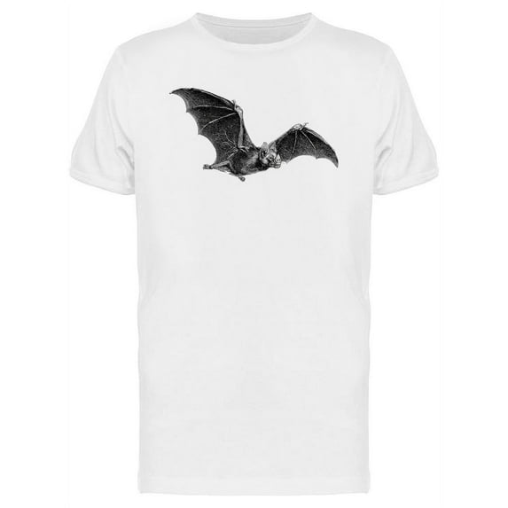 Vampire Bat Vintage Design T-Shirt Men -Image by Shutterstock, Male Large