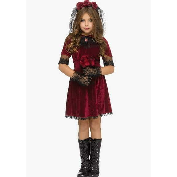 Vampire Bride - Gothic - Witch - Costume - Child - 3 Sizes