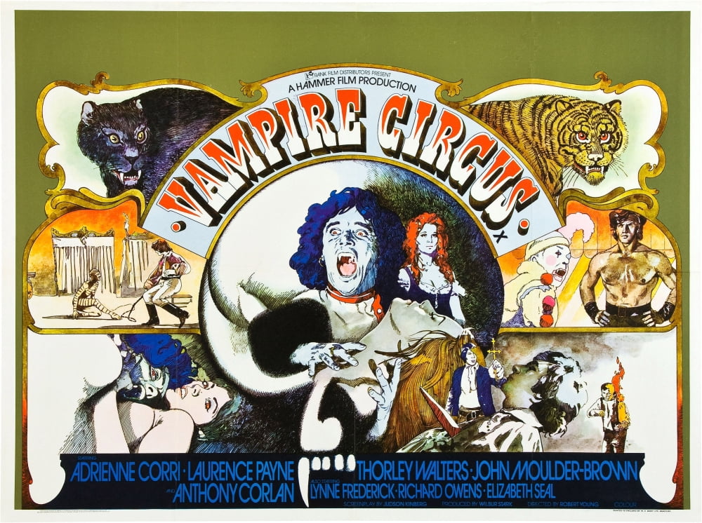 Vampire Circus Canvas Art -  (28 x 22)