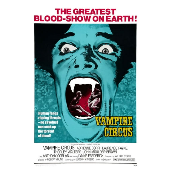 Vampire Circus Poster 24Inx36In Art Poster 24x36 Multi-Color Square Adults Best Posters