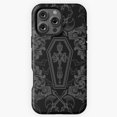 thumbnail image 1 of Vampire Coffin Gothic Horror Phone Case for iPhone 16 15 14 13 12 11 Pro Max M5902417, 1 of 2
