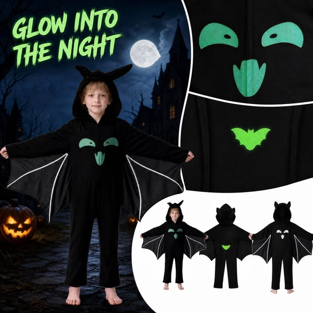 Vampire Costume, Bat Wing Costume, Cape Costume, Halloween Costume, Bat ...