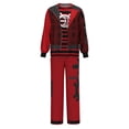 thumbnail image 1 of Vampire Dawn Graphic High Neck Jacket Pants Set Contrast Zipper Pocket Outfits for Adult Halloween Costumes, Anime Cosplay, 2 Piece, 120, 1 of 6