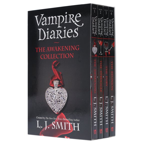 Vampire Diaries: The Awakening By L J Smith: 4 Books Set - Ages 12-17 - Paperback