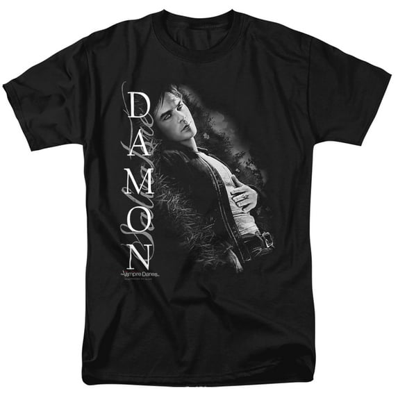 Vampire Diaries Besides Me Unisex Adult T Shirt (4X-Large) Black
