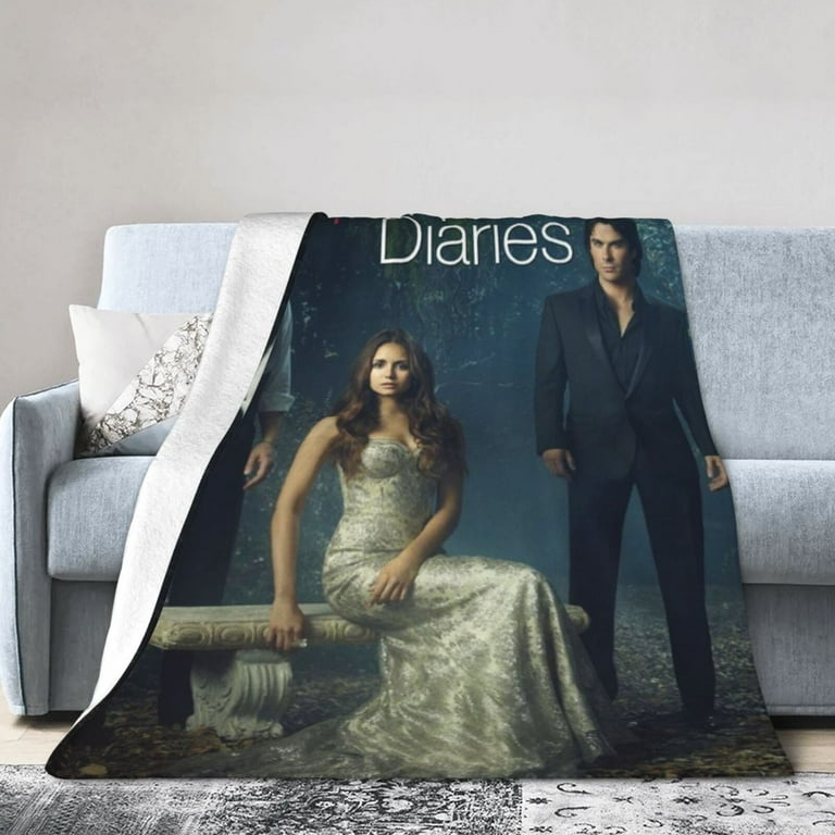 Vampire Diaries Blankets Ultra Soft Flannel Blanket All Season