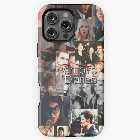 Vampire Diaries Collage Case for iPhone 17 16 15 14 13 12 11 Pro Max