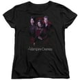 thumbnail image 1 of Vampire Diaries Company of Three Women's T Shirt (2X-Large) Black, 1 of 5