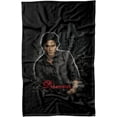 Vampire Diaries Damon Fleece Blanket 36" x 58",Damon