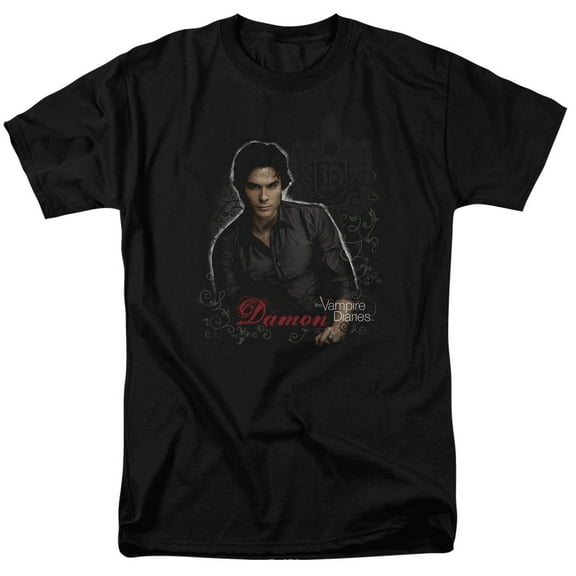 Vampire Diaries Damon Unisex Adult T Shirt For Men And Women