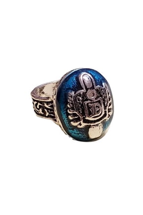 Vampire Diaries Daylight Walking Signet Stainless Steel Band Ring Size 7