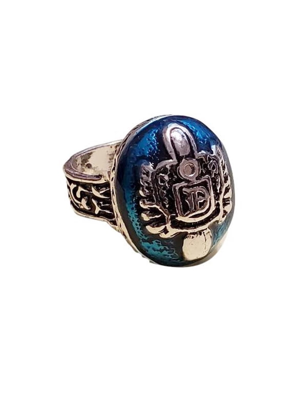 Vampire Diaries Daylight Walking Signet Stainless Steel Band Ring Size 7