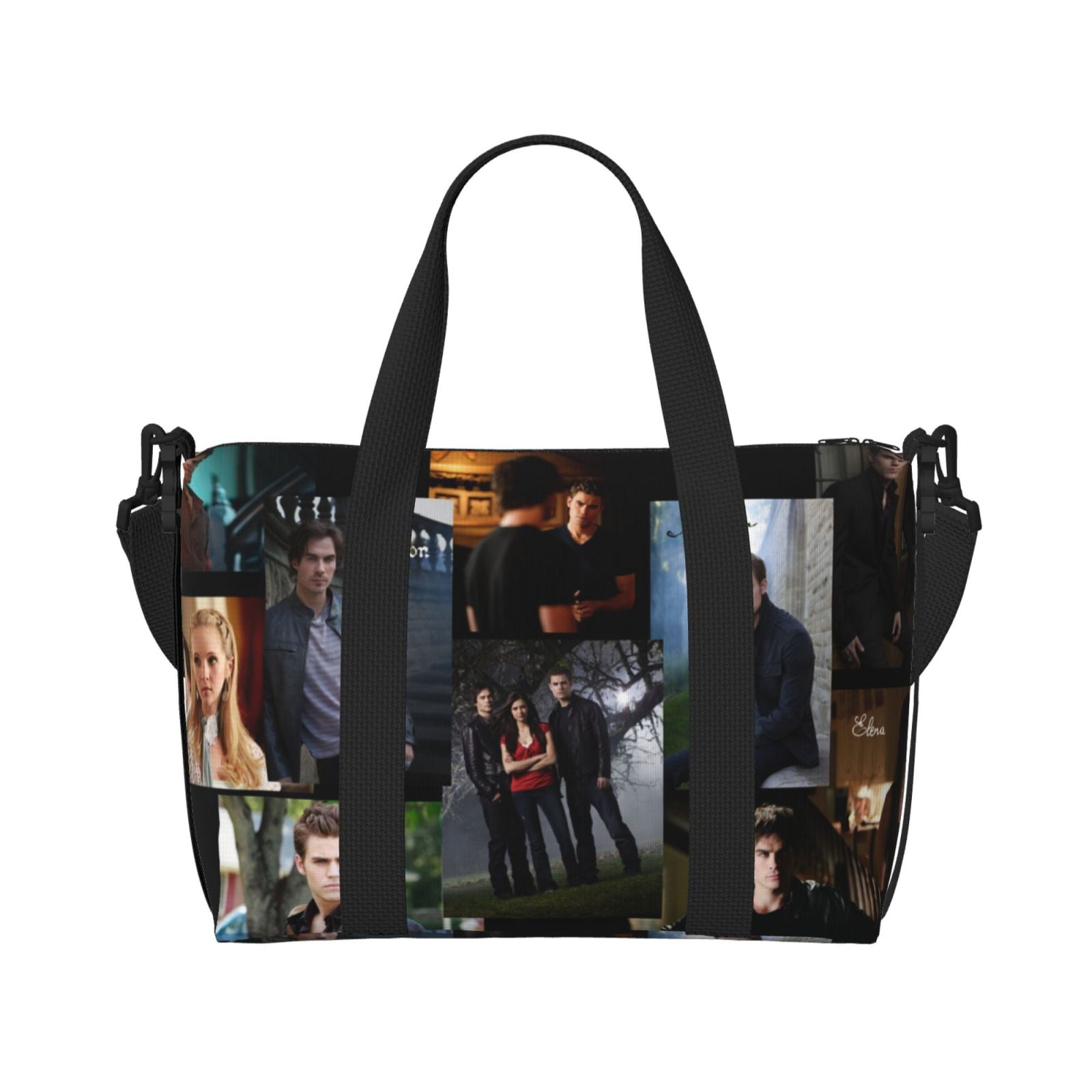 Vampire Diaries Duffle Bag Overnighter Weekender Travel Bag Tote Carry