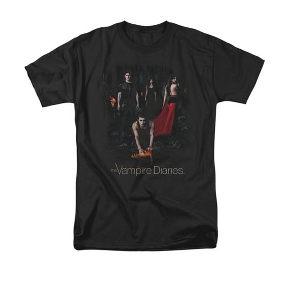 Vampire Diaries Fire Unisex Adult T Shirt For Men And Women
