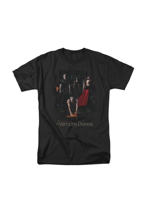 Vampire Diaries Fire Unisex Adult T Shirt For Men And Women