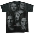 thumbnail image 1 of Vampire Diaries In The Woods Mens Sublimation Shirt with Black Back, 1 of 4