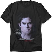 Vampire Diaries T-Shirt Messenger Unisex Graphic Tee For Men & Women