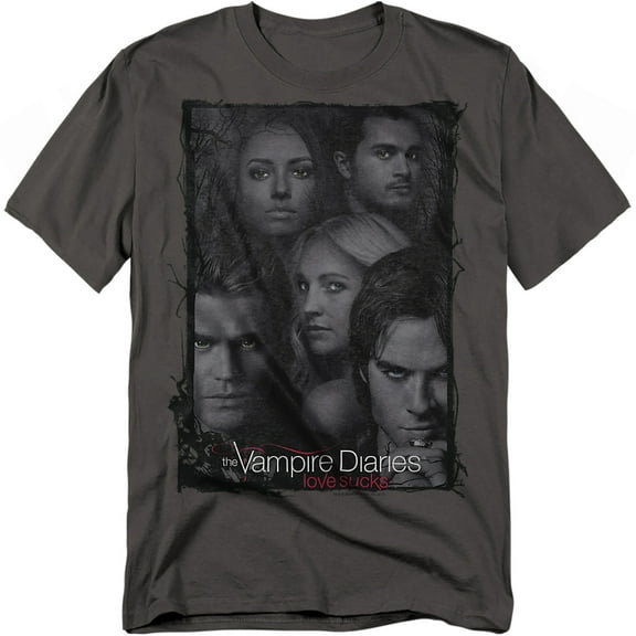 Vampire Diaries T-Shirt So Here We Are Unisex Graphic Tee For Men & Women