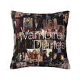 thumbnail image 1 of Vampire Diaries Square Pillow Case Pillow Holder Soft Decorative Pillow Sham Cushion Cases Pillowcase 20"X20", 1 of 7