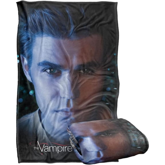 Vampire Diaries Stefan Eyes Silky Touch Super Soft Throw Blanket 36" x 58",Stefan Eyes