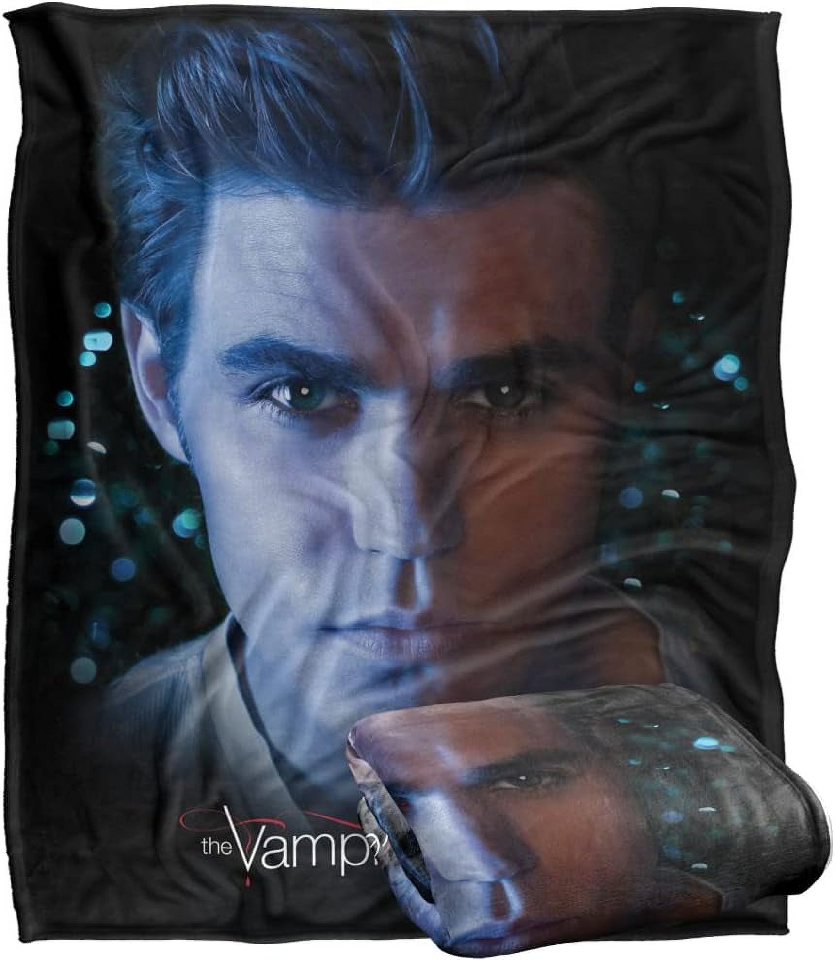 Vampire Diaries Stefan Eyes Silky Touch Super Soft Throw Blanket 50" X
