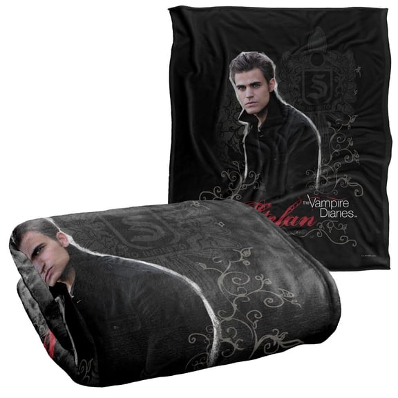 Vampire Diaries Stefan Officially Licensed Silky Touch Super Soft Throw Blanket 50' x 60'