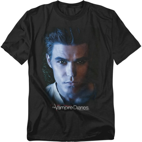 Vampire Diaries Stefan Unisex Adult T Shirt (4X-Large) Black