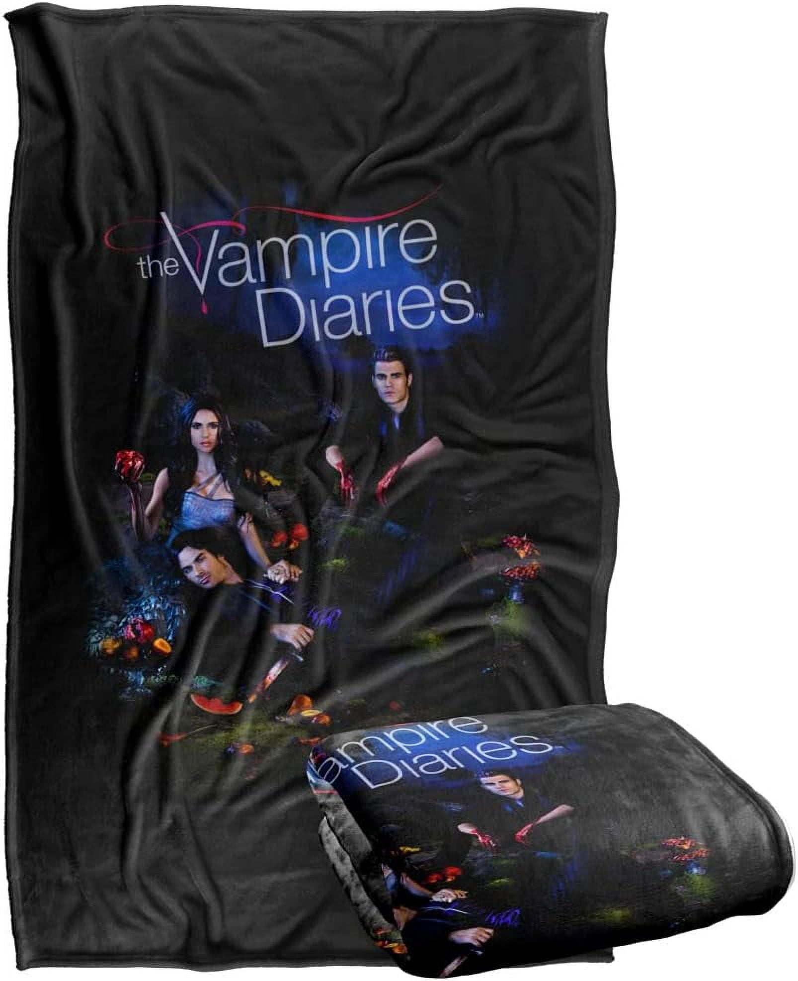 Vampire Diaries Tempted Silky Touch Super Soft Throw Blanket 36" X 58