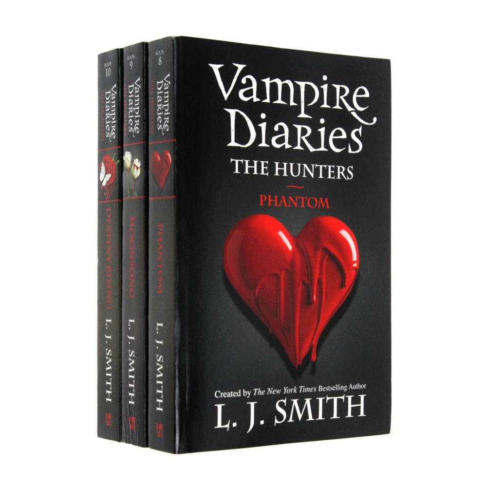 Vampire Diaries The Hunters Collection 3 Books Set By L J Smith - Book 8 To 10 - Phantom Moonsong ..
