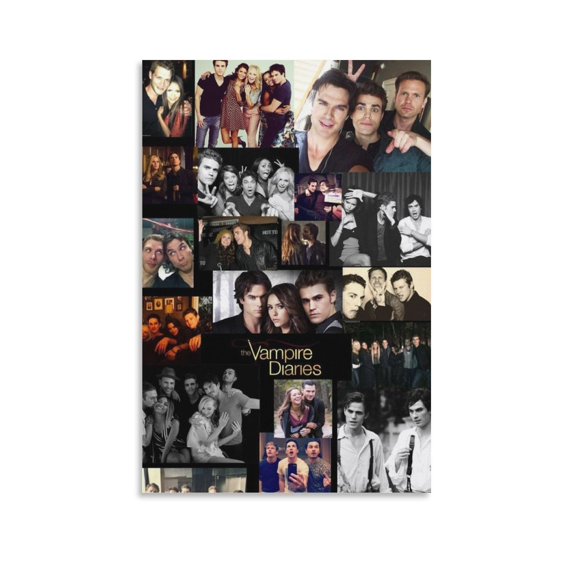 Vampire Diaries Wall Hanging Painting Wall Art Canvas Paintings Posters Home Decorations 20x30inch(50x75cm)