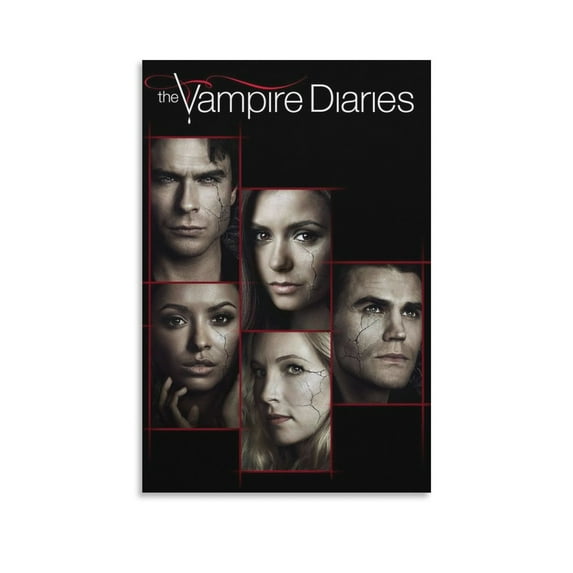 Vampire Diaries Wall Hanging Painting Wall Art Canvas Paintings Posters Home Decorations 20x30inch(50x75cm)