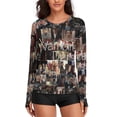 thumbnail image 1 of Vampire Diaries Women's Sunscreen Shirt Long Sleeve Workout Tops Crewneck Soft Comfy Tees Casual T-Shirt L, 1 of 7