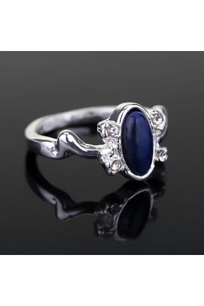 Vampire Diary Elena Crystal Cat Eye Rhinestone Ring Cat Eye Stone Design European American Jewelry
