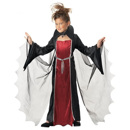 Vampire Girl Child Costume - Medium Plus