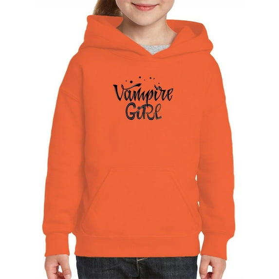 Vampire Girl Halloween Party Hoodie Juniors -Image by Shutterstock, Small
