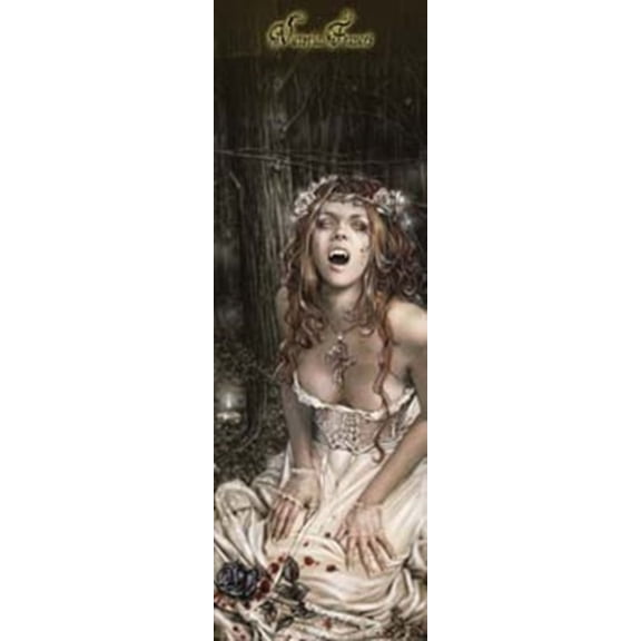 Vampire Girl Poster by Victoria Frances (21 x 62)