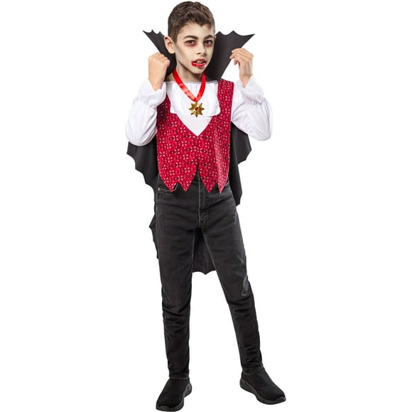 Way to Celebrate Vampire Costume for Children, Boys Small (Size 6-7)