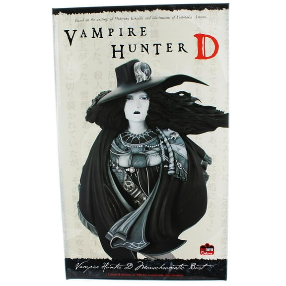 Vampire Hunter D 8.5" Resin Bust: Monochrome Limited Edition