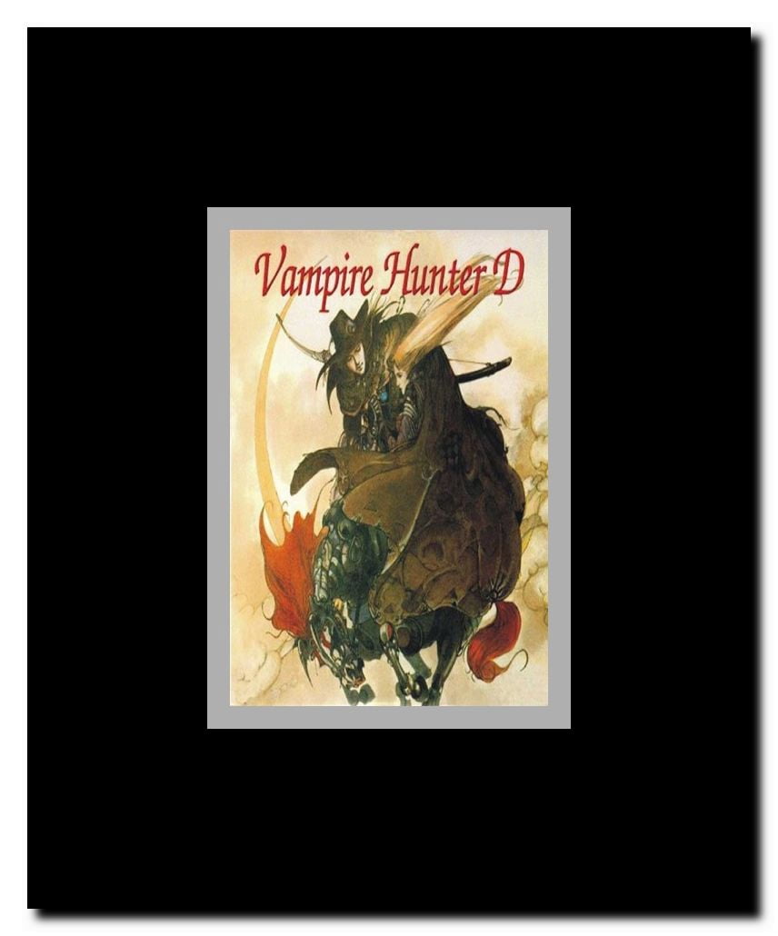 Vampire Hunter D Framed Movie Poster