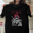 thumbnail image 1 of Vampire Hunter D Japanese Horror Anime Manga Dhampir Hero Vintage Art V50551 Unisex T-Shirt, Size Up to 5XL, 1 of 2
