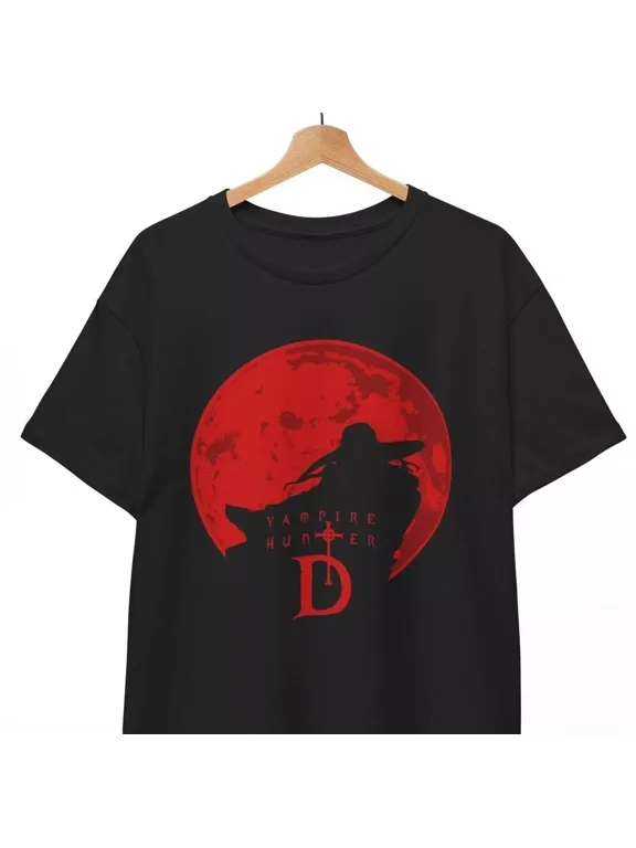 Vampire Hunter D T Shirt, Vintage Inspired Japanese Anime Shirt, Unisex Tee