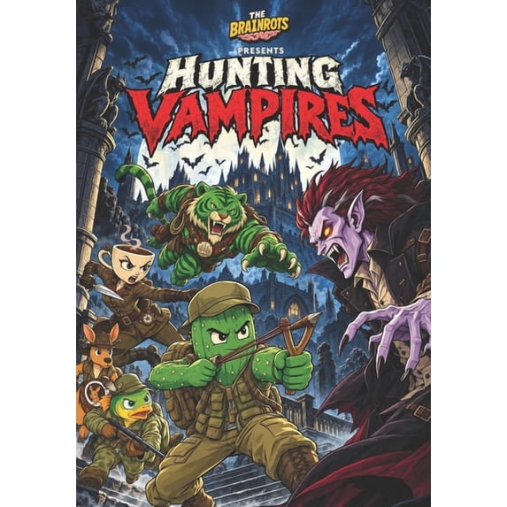 Book Compic The Brainrots - The Comic of the Italian Vampire Hunting - Halloween ...