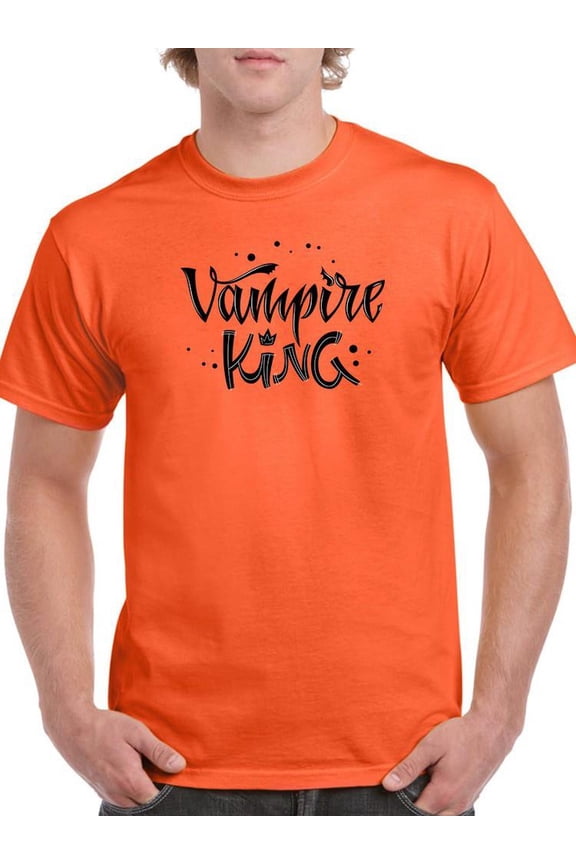 Vampire King Quote T-Shirt Men -Image by Shutterstock, Male Small