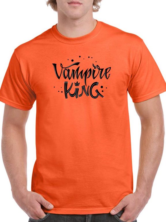 Vampire King Quote T-Shirt Men -Image by Shutterstock, Male Small