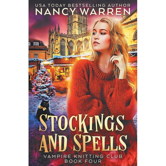 Pre-Owned Vampire Knitting Club: Stockings and Spells: A paranormal cozy mystery (Paperback)